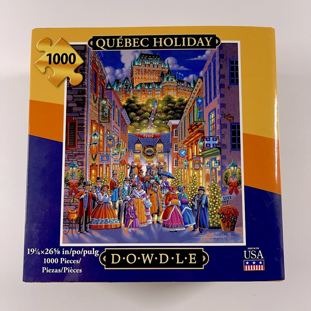 Dowdle Puzzle, “Quebec Holiday”  1,000 Pieces